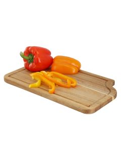 MegaChef 14 x 8.5 Inch Acacia Wood Cutting, Prep and Serving Butcher Cutting Board